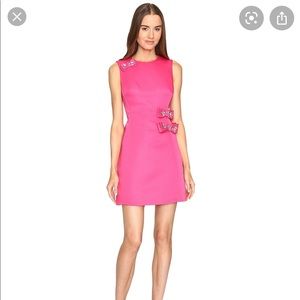 Kate Spade Hot Pink Bow Dress